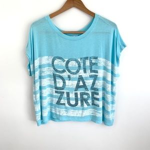 KIRRA | Blue Cote d’Azure Tee